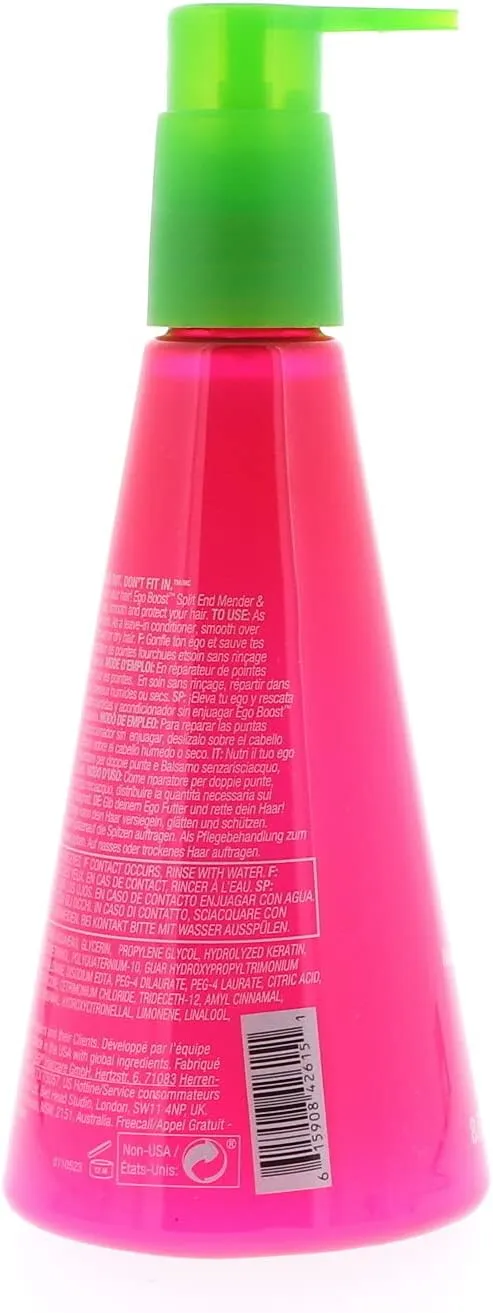TIGI Bed Head Ego Boost Split End Mender, 8 Ounce (Pack of 2)