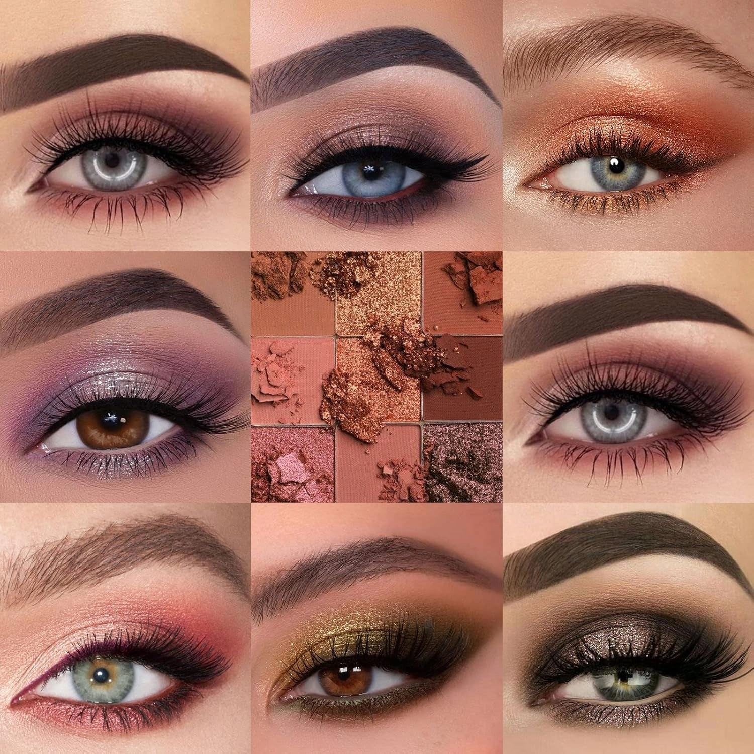 Toffee Fusion Nude Eyeshadow Palette - 48 High Pigmented Neutral Shades for Stunning Naked Looks, Matte & Shimmer Makeup Kit for Women and Girls