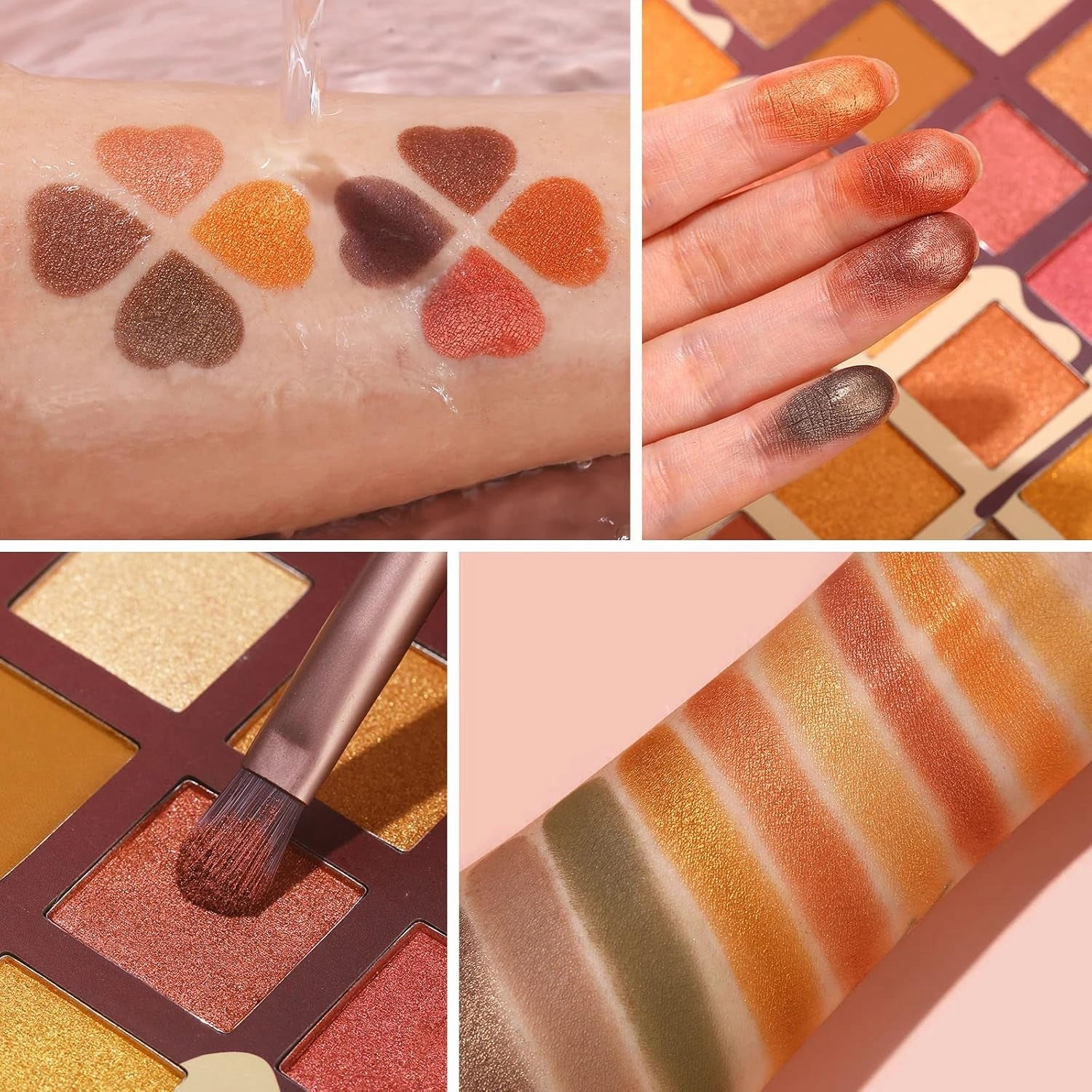 Toffee Fusion Nude Eyeshadow Palette - 48 High Pigmented Neutral Shades for Stunning Naked Looks, Matte & Shimmer Makeup Kit for Women and Girls