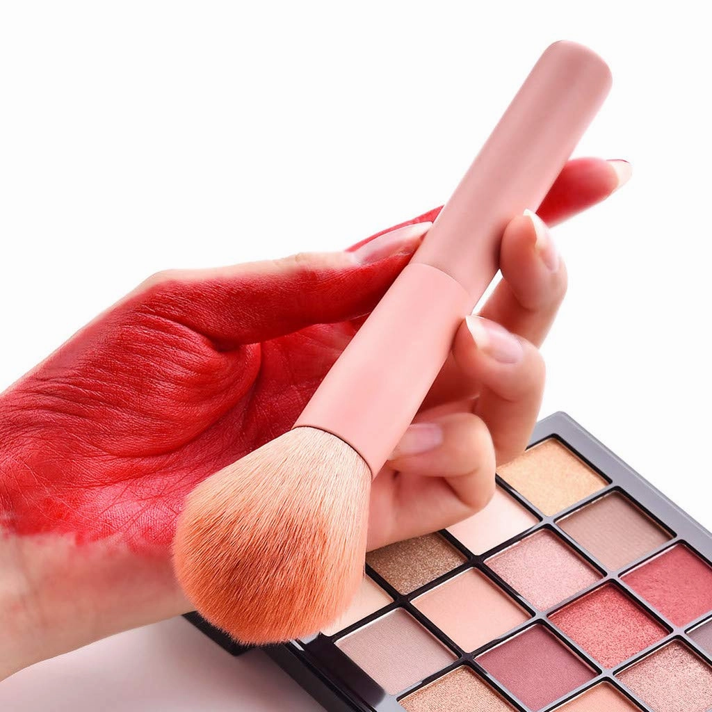 Tools Wooden Cosmetic Foundation Brush Sets Makeup Eyebrow Brush 10PCS Eyeshadow Brush Oval Makeup Brushes