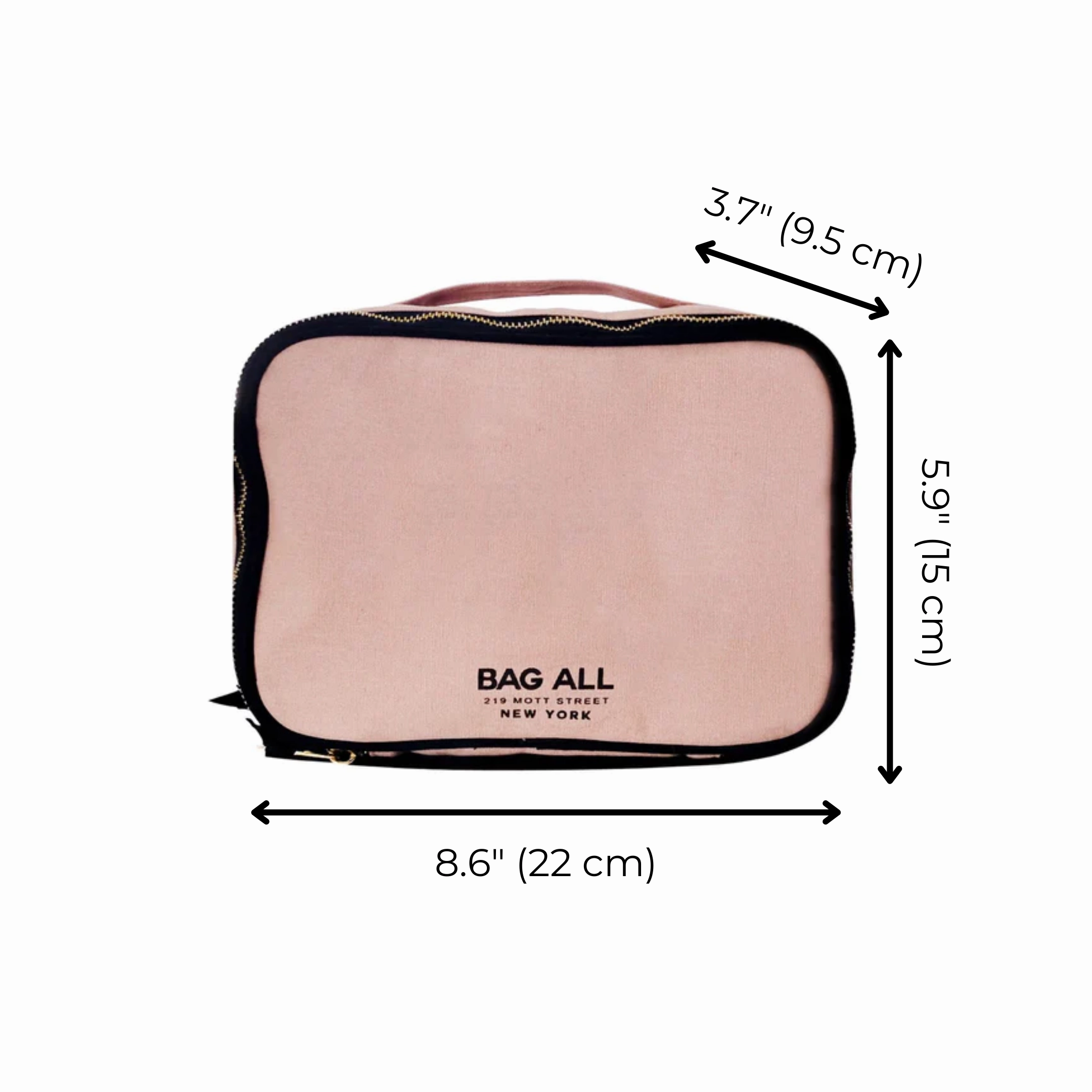Travel Organizing Case, Toiletry – Pink/Blush