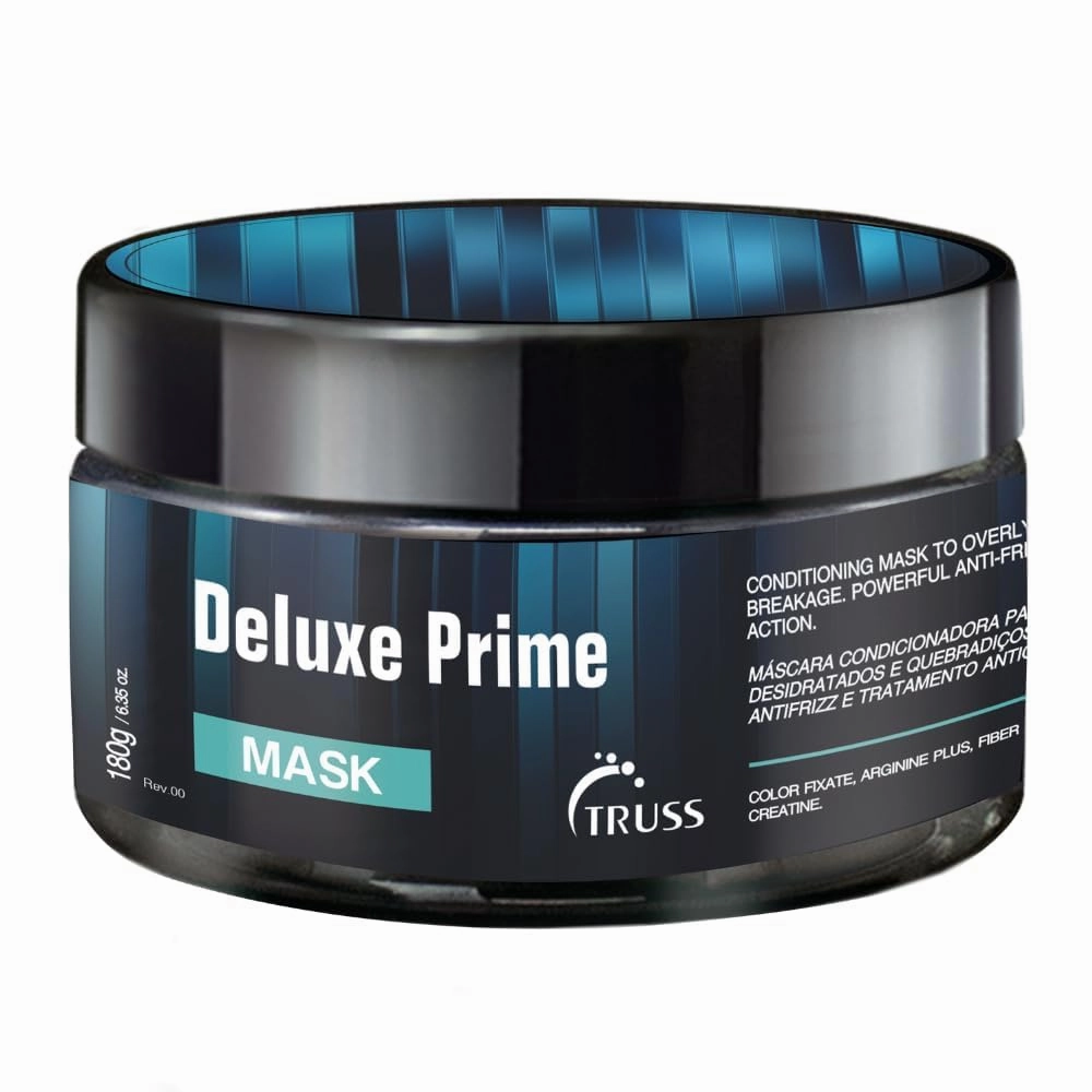 TRUSS Prime Mask - Deep Conditioning Treatment - Creatine & Arginine Plus Hair Repair, Rebuilds Vitality Back to Damaged and Dry Hair - Reduces Fading with Color Fixative (6.35 oz)