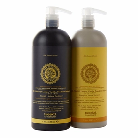 Tweak'd by Nature Lemon Vanilla Powdered Beignets, 2XL Shampoo and Conditioner, 33.8 fl oz Each