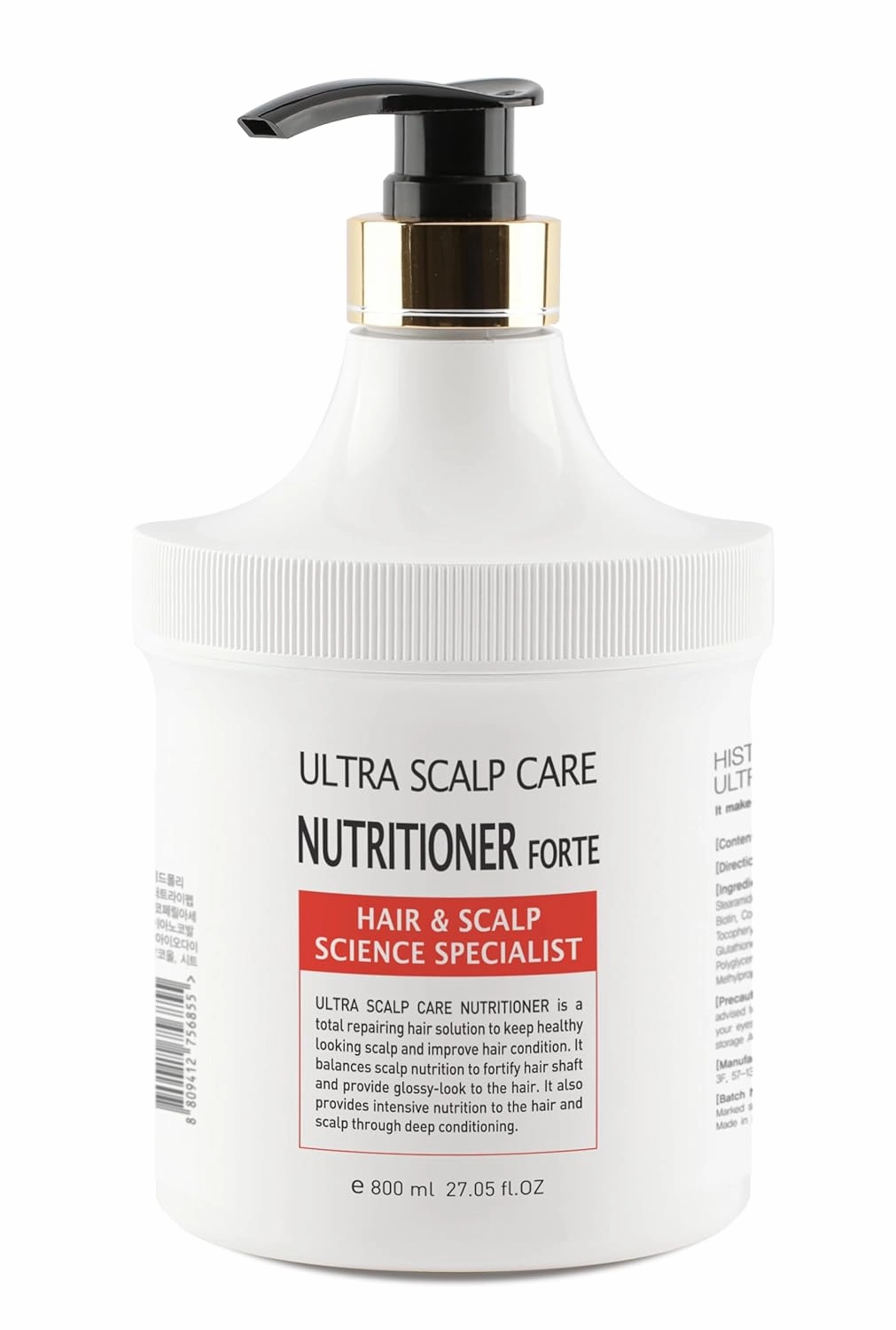 Ultra Scalp Care Conditioner, Nutritioner with DHT Blocker for Thinning Hair, Promote Thicker Growth with Biotin & Panthenol, Hair Regrowth & Hair Loss Protection for Men & Women (27.05 Ounce)