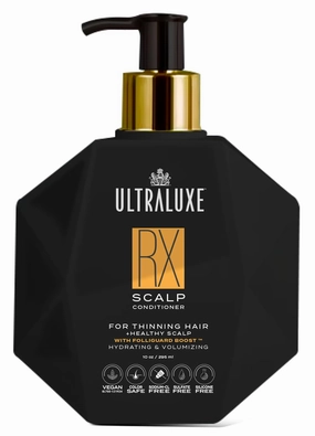 UltraLuxe RX Scalp Conditioner, 10 oz, For Thinning Hair, Hydrating & Volumizing, Vegan, Color Safe, Silicone Free