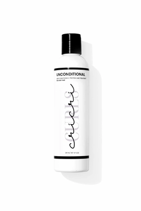 Unconditional Protein Hair Treatment for Curly Hair, Deep Conditioning Formula for Strength & Repair, Paraben Free, Sulfate Free, 8 oz