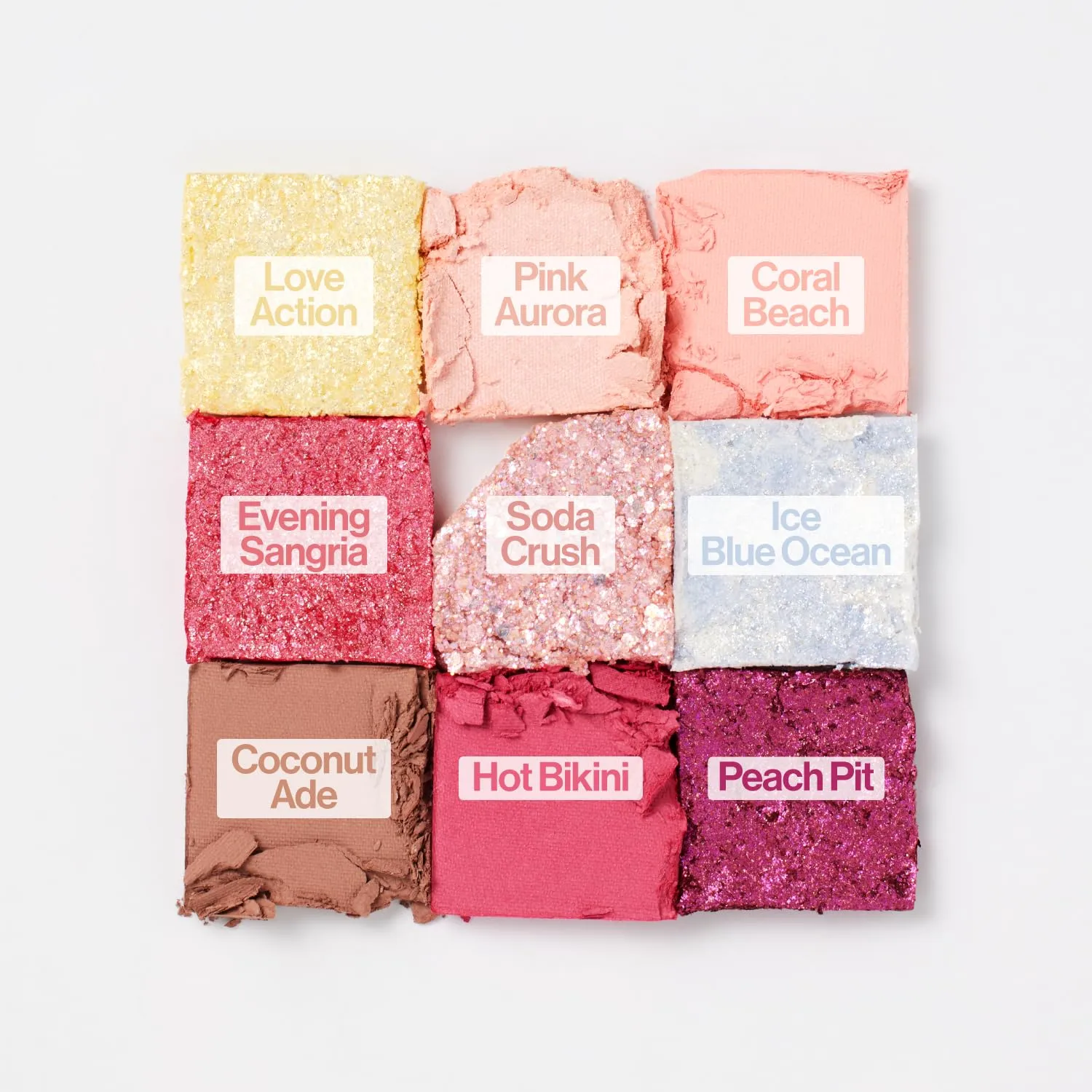 UNLEASHIA Glitterpedia Eye Shadow |Palette|Eye Makeup|Point Makeup Vegan|Cosmetics|Korean Cosmetics|Daily|matte|glitter|shimmer|pearl|daily|party|sparkling… (NO.7 All of Peach Ade)