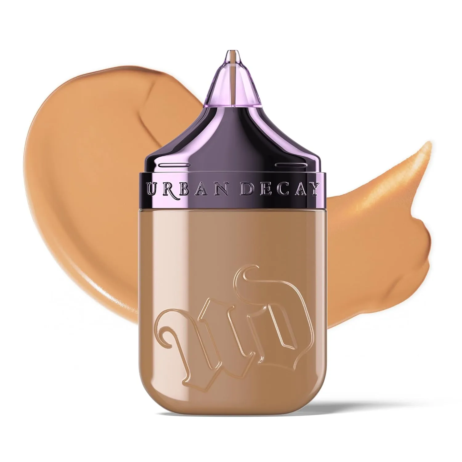 Urban Decay Face Bond Waterproof Foundation, Medium Coverage, Natural Matte Finish, 3% Niacinamide Serum, Self-Setting   Transfer-Resistant, Sweat-Proof, Blurs Skin - 1 fl oz