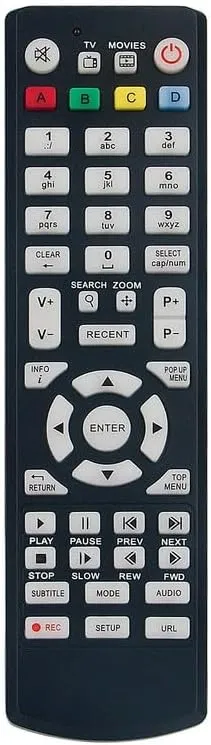 #US Replacement Part for Replace Remote Control Fit for KARTINA TV Micro HD/Dune HD 53D Lite/Dune HD Remotepart#2503012