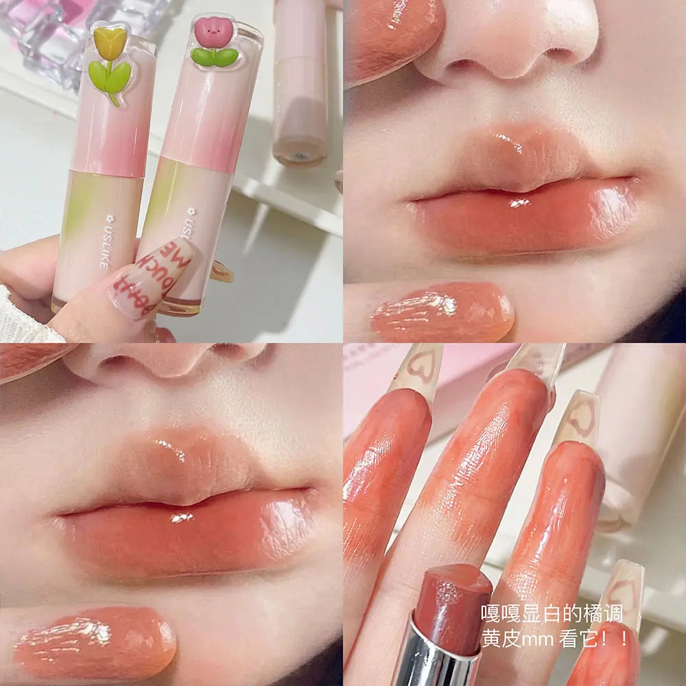 USLIKE Moisturizing Long-lasting Glass Lipstick