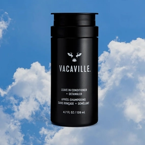 Vacaville Beauty Leave-in Conditioner Detangler for All Hair Types - Vegan, Eco-Friendly, Cruelty-Free, Gluten-free, Silicone-free, Glycol-free, Fragrance-free, Sulfate-free, Paraben-free, Full Size