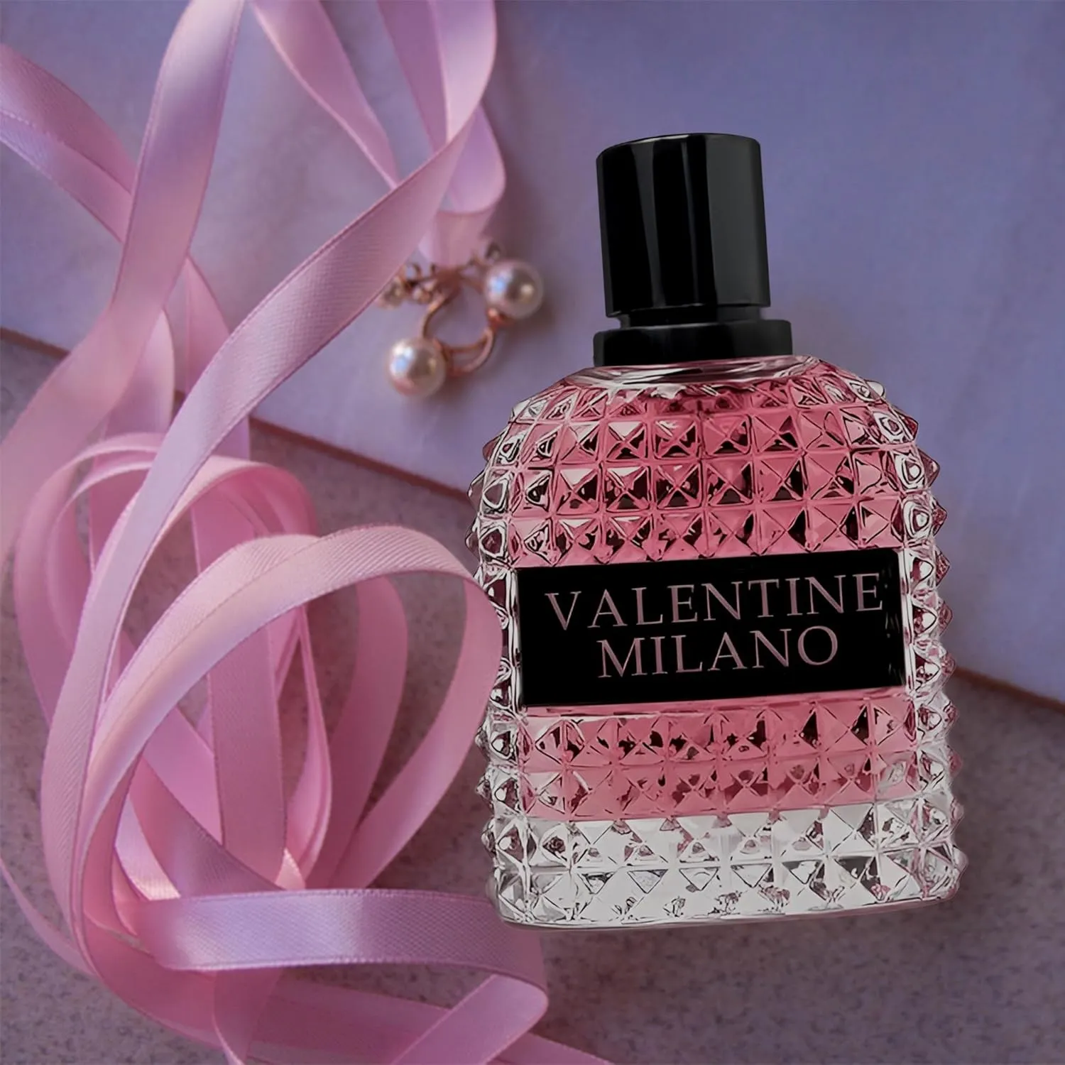 Valentine Milano Women Perfume 100ml Eau de Parfum Spray for Women with Vanilla,Jasmine&Bergamot Notes Long Lasting Cologne for Daily Use