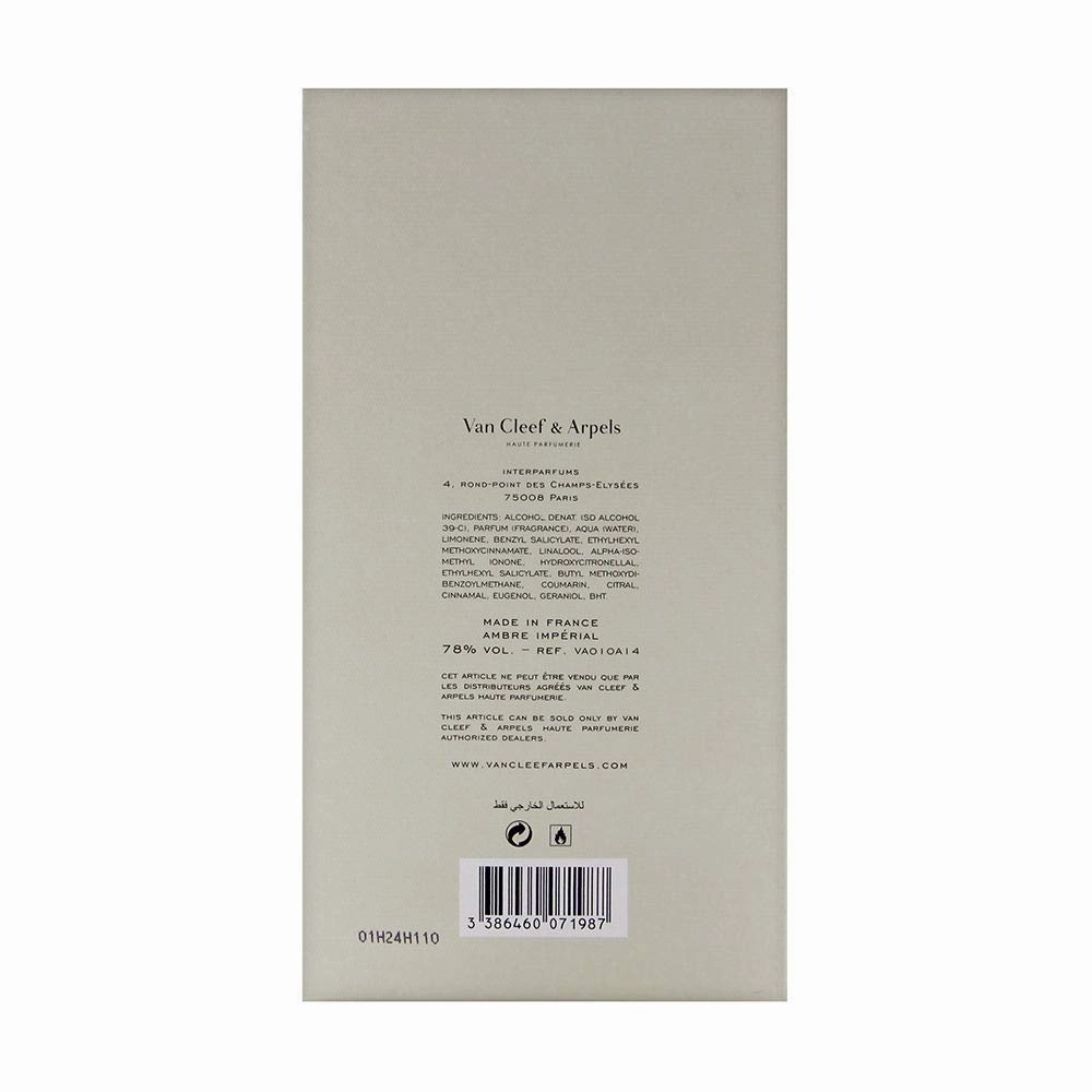 Van Cleef & Arpels Ambre Imperial Women's Edp Spray, 2.5 Ounce