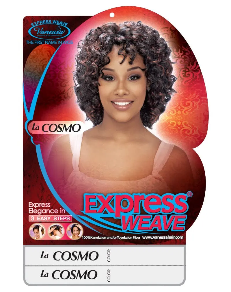 Vanessa Fashion Hair Express Weave Half Wig - La Cosmo (Color: SP1B/33)