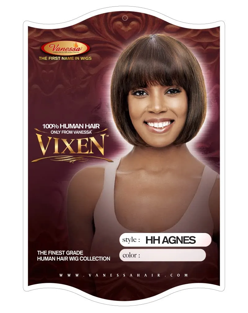 VANESSA HH AGNES (SP430) Vixen 100% Human Hair Full Wig