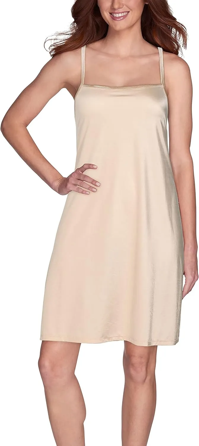Vanity Fair Women's Anti-Static Nylon Full Slips for Under Dresses (S-5XL)