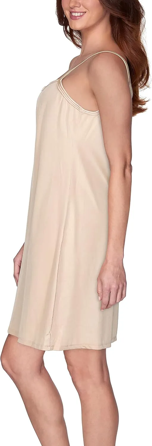 Vanity Fair Women's Anti-Static Nylon Full Slips for Under Dresses (S-5XL)