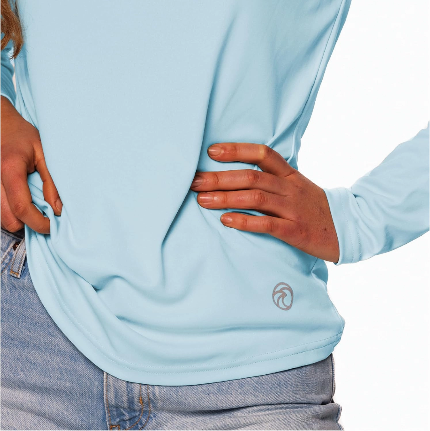 Vapor Apparel Women's Repreve UPF 50  UV Sun Protection Long Sleeve Performance T-Shirt for Outdoor Lifestyle & Sports