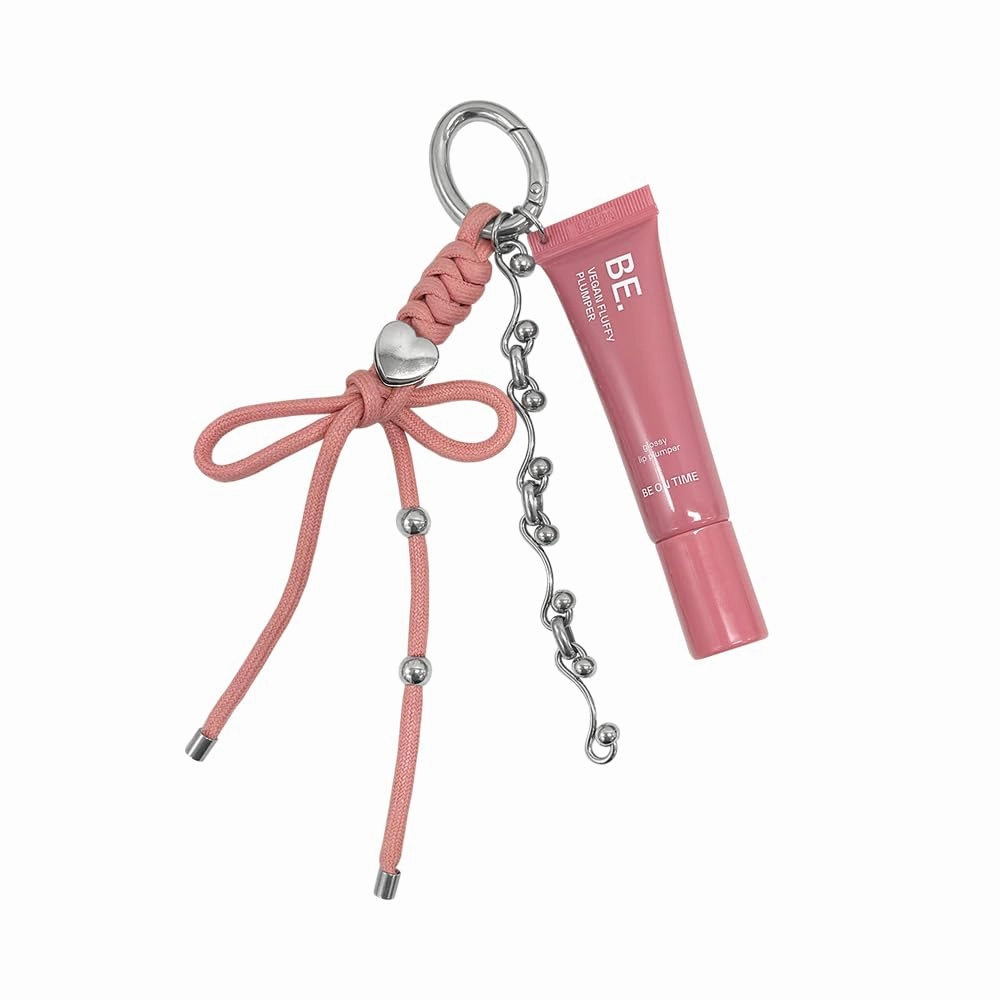 VEGAN FLUFFY PLUMPER ( KEYRING) (02 MELLOW PEACH)