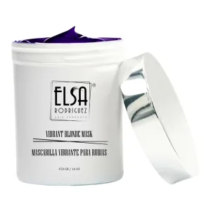 Vibrant Blonde masks hair, hair toner for blonde, purple hair mask, hydrating mask hair toning gloss, color treated hair mask, treatment highlights hair blonde,16 Oz (450 ml)