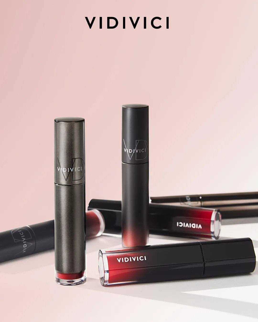 VIDIVICI Millennial Tint Glit - Transfer Proof Moisture Korean Lip Tint with Long-Lasting Color, Lightweight Water Jelly Texture, Hydrating & Smudge-Free Lip Stain, 0.13oz (09 SALTED PEACH)