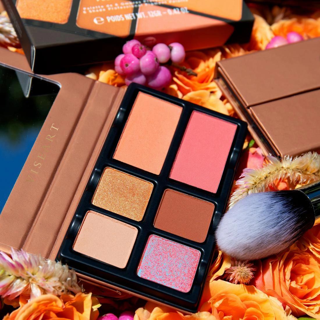 Viseart Fleurette Bisous Eye & Cheek Palette