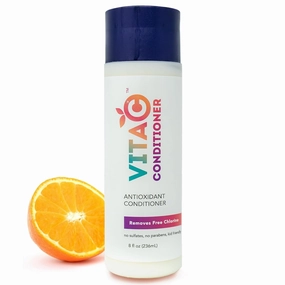 Vita C Swimmers Conditioner Eliminates Chlorine, Swim Tested Treatment Infuses Moisture to Restore & Protect your Hair, Patented Antioxidant Formula, Hydrate, Rejuvenate & Repair - 8 Fl Oz