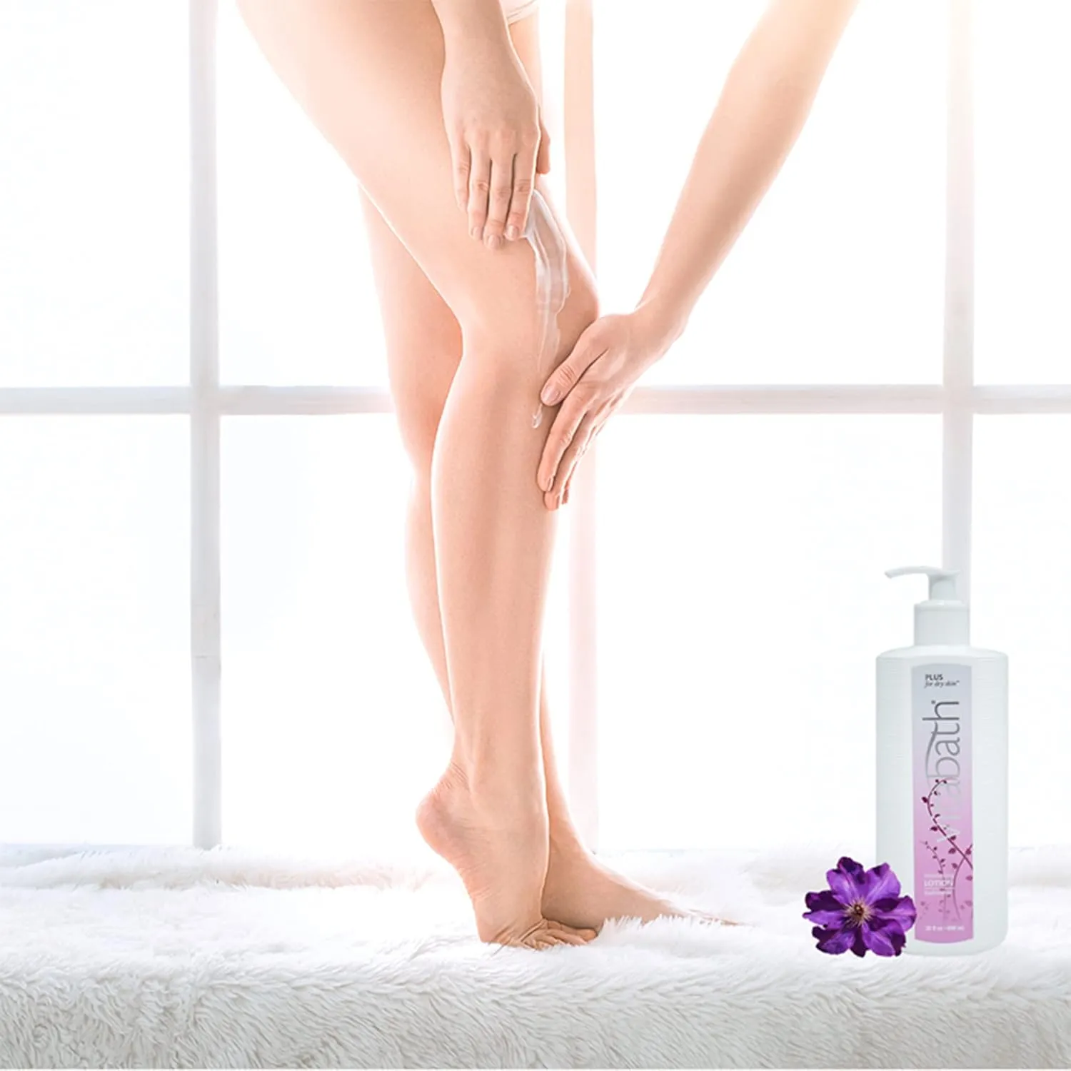 Vitabath Plus For Dry Skin Moisturizing Body Lotion Replenishing Botanicals, Aloe, Shea Butter & Hazel Seed Oil Nourishing Deeply Quench Dehydrated Skin Women & Men - Cruelty-Free - 20 oz