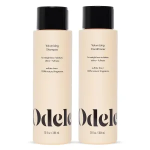 Volumizing Sulfate-Free Shampoo & Conditioner Set, Adds Moisture, Shine, and Fullness for Straight or Wavy Hair Types, 13 Fl Oz Each (2-Pack)