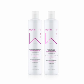 W Nourishing Shampoo - 10oz Bundled with Nutrifuse W Moisture-Rich Conditioner 10oz