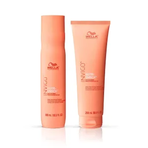 Wella Professionals Invigo Nutri-Enrich Shampoo & Conditioner Set, Deep Moisturizing, For Dry & Damaged Hair