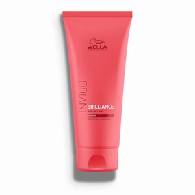 Wella Professionals Invigo Brilliance Conditioner | For Coarse Colored Hair| Color Protecting & Color Vibrancy Conditioner