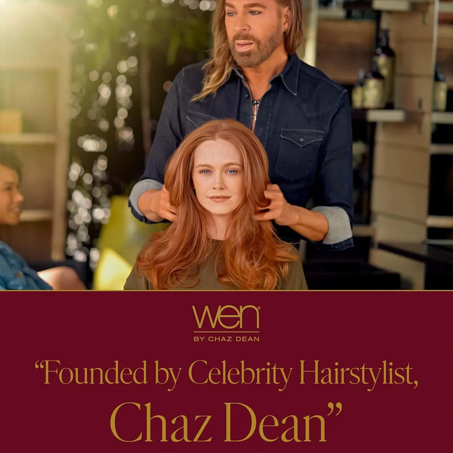 WEN by Chaz Dean Cleansing Conditioner - Shampoo & Conditioner Cowash for Fine or Curly Hair, Co Wash with Rosemary Oil - Fig, 16 Fl Oz (Pack of 1)