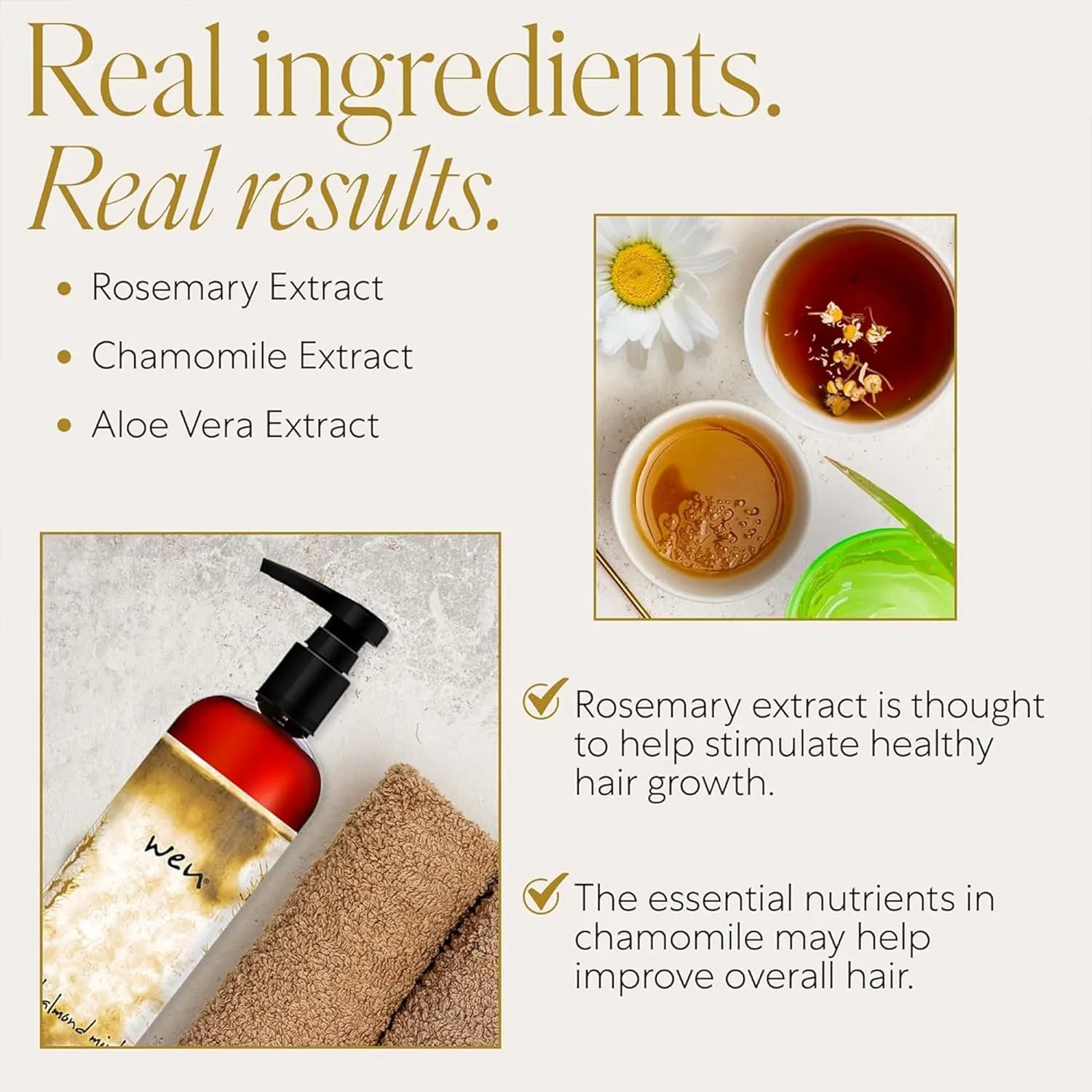 WEN by Chaz Dean Cleansing Conditioner - Shampoo & Cowash for Fine or Curly Hair With Rosemary Oil - Sweet Almond Mint, 32 Fl Oz