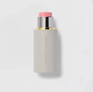 Westman Atelier Baby Cheeks Blush Stick - Coquette (Bright Pinky Peach). Full Size., 0.21 Ounce (Pack of 1)