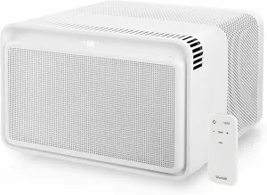 Windmill 8,000 BTU Inverter Window Air Conditioner with WhisperTech - Ultra-Quiet & Smart, Cools up to 350 Sq. Ft. - Easy Install, App/Wi-Fi, Voice-Enabled, Remote Control, High Energy Efficiency