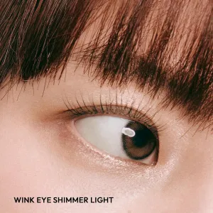 Wink Eye Shimmer I Light - Versatile Illuminator, Highlighter, Buildable Eye Shadow, Adds Radiant Glow for Eyes and Face, 6g (03 Dawn Rose)
