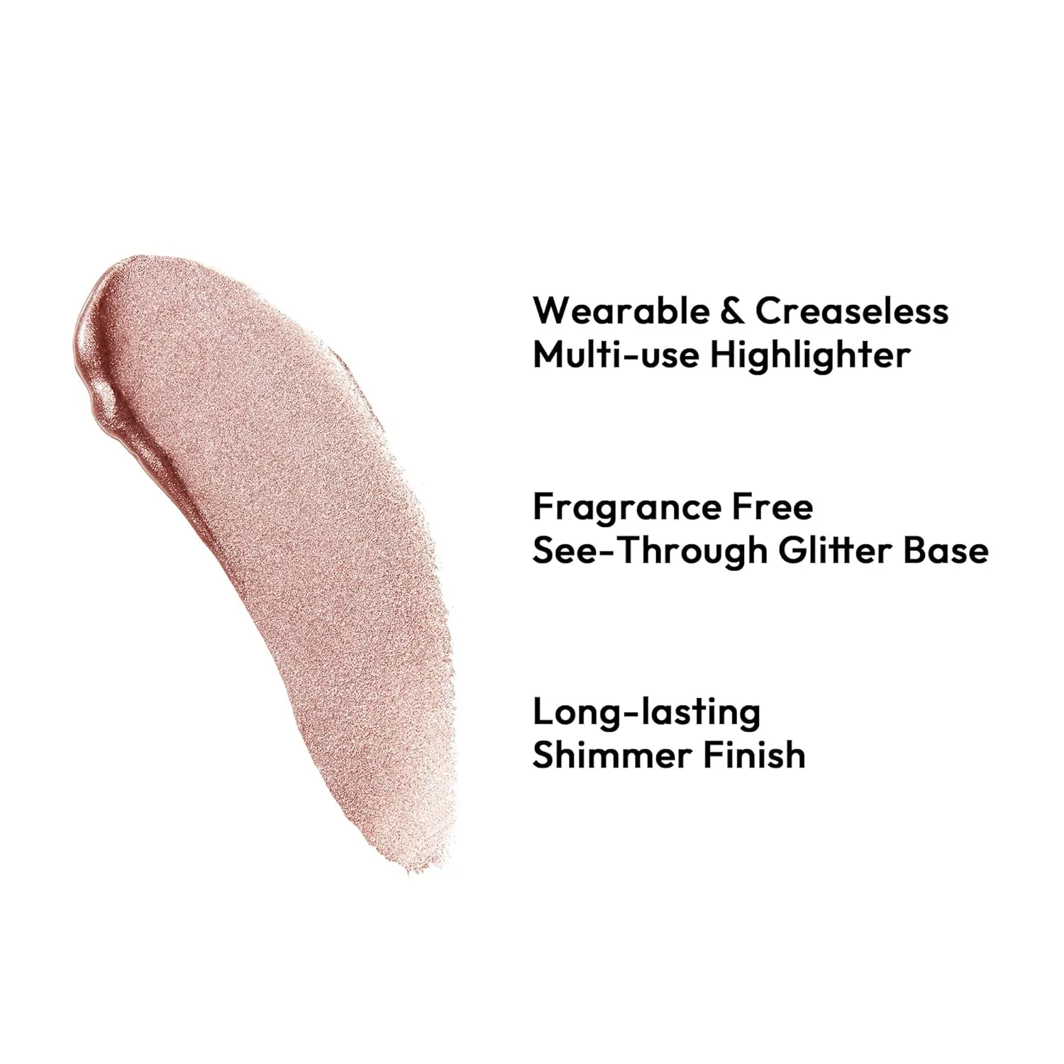 Wink Eye Shimmer I Light - Versatile Illuminator, Highlighter, Buildable Eye Shadow, Adds Radiant Glow for Eyes and Face, 6g (03 Dawn Rose)