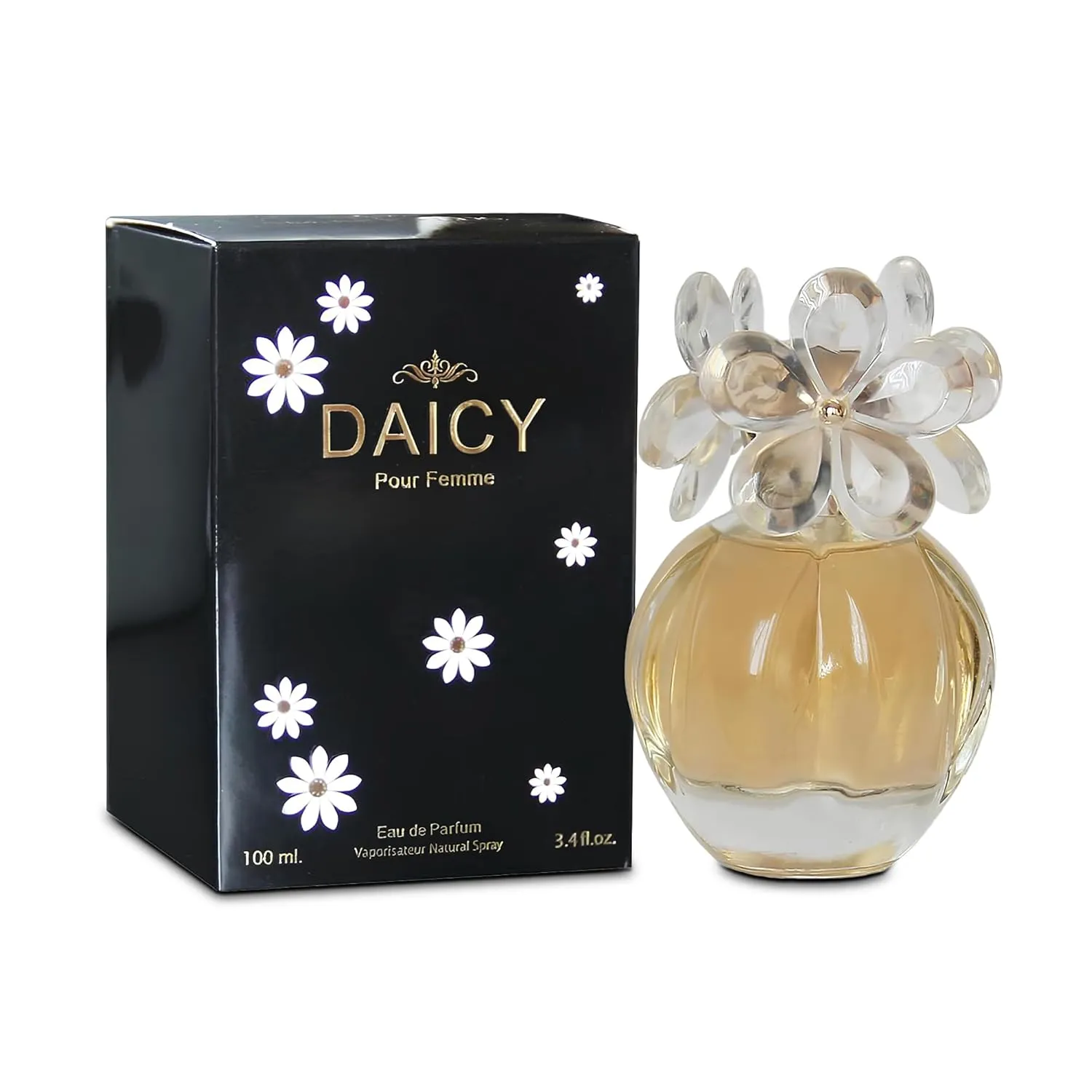 Women Perfume Daisy Set Eau de Parfume Spray Long Lasting Fresh Eau de Toliette for Women 3.4 Fl Oz Each Dily Used