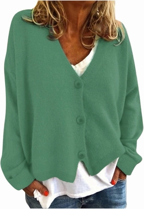 Women's 2024 Cropped Cardigan Sweaters Sweater Slim O-neck Long Sleeve Sweater Open Front Cardigan Sweaters for