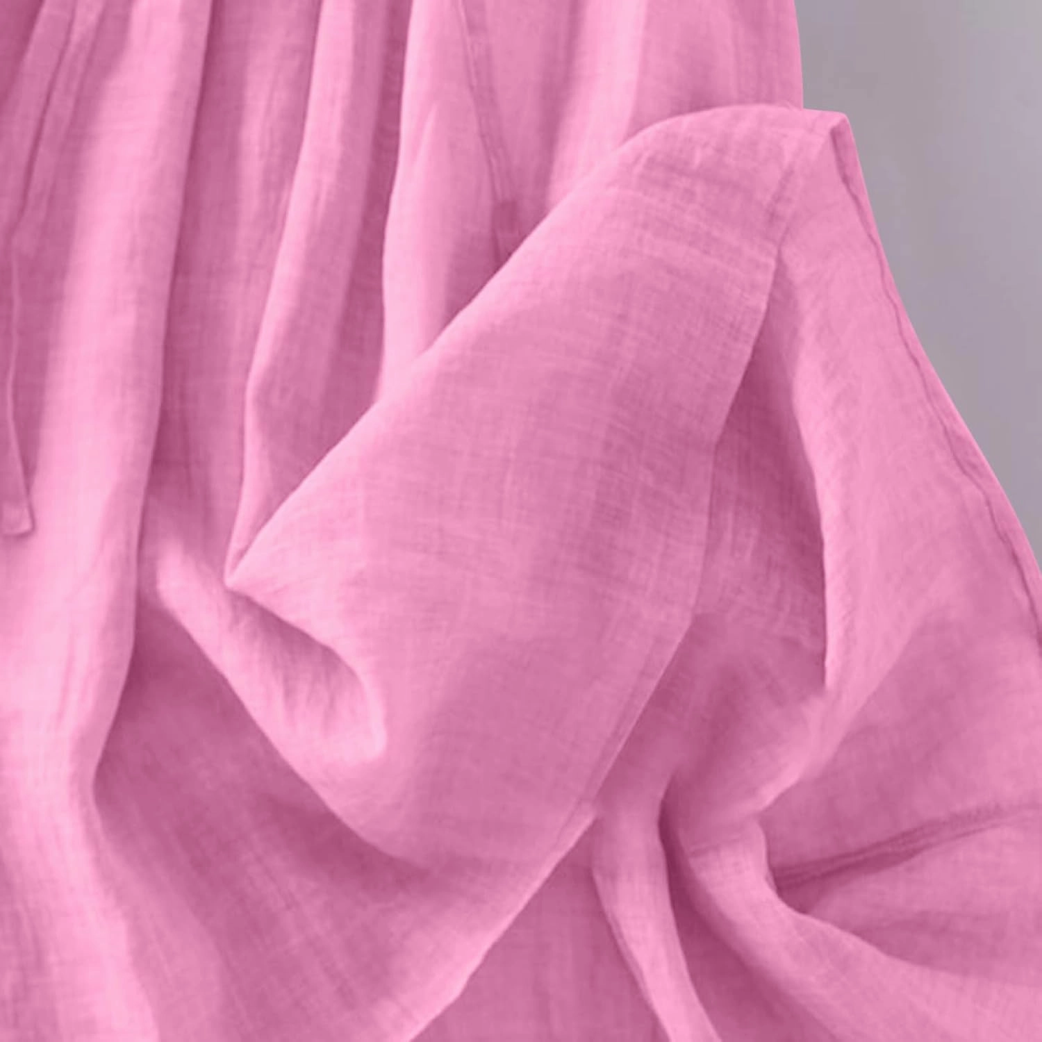 Women's Cotton Linen Casual Dresses 2024 Boho Flowy Dress Flowy Summer Midi Dresses Dressy Ladies Trendy Clothing
