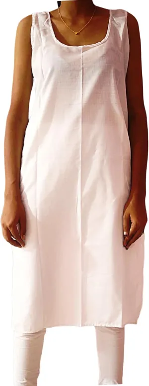 Women's Long Cotton Camisole Slip for Sheer Dress