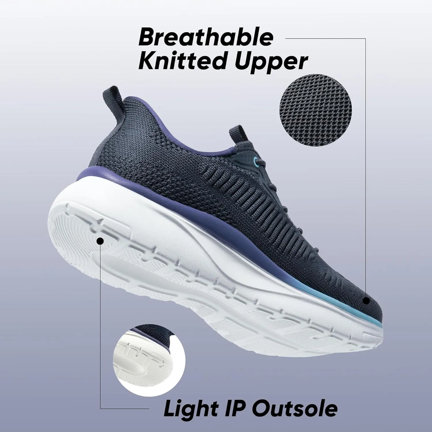 Women's Slip on Walking Shoes Tennis Lightweight Gym Sneakers ActiveFlow Workout Breathable Hands-Free Cross Trainer Comfortable Fashion Sneakers