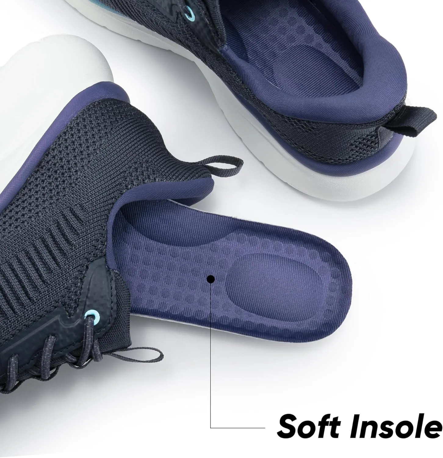 Women's Slip on Walking Shoes Tennis Lightweight Gym Sneakers ActiveFlow Workout Breathable Hands-Free Cross Trainer Comfortable Fashion Sneakers
