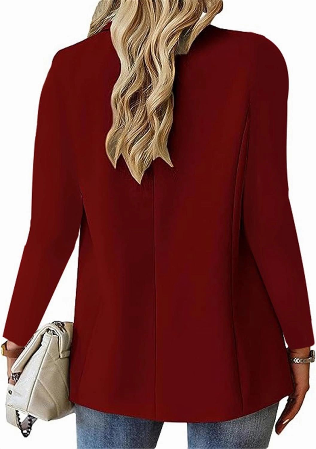 Womens Casual Blazers Business Casual Dressy Long Sleeve Jackets Lightweight Blazer Spring Summer Cardigan Work Suit