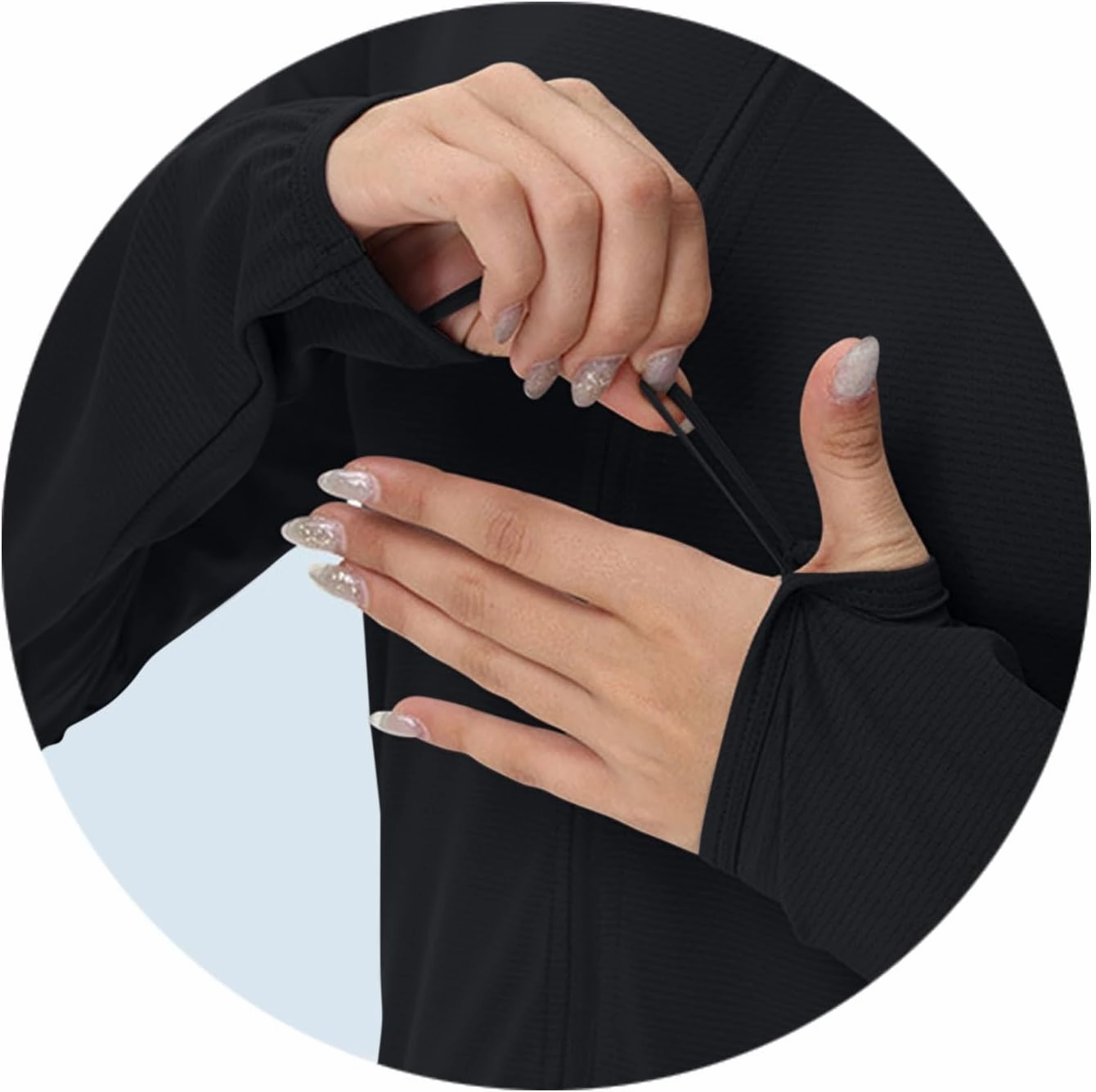 Womens UPF 50  Sun Protection Hoodie Long Sleeve Zip Up SPF UV Shirt Fishing Hiking Outdoor Summer Lightweight Jacket