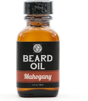 WSP Beard Oil & Leave in Conditioner (Mahogany) - Best Beard Oil Scents - 100% Pure, Natural, Organic, Vegan