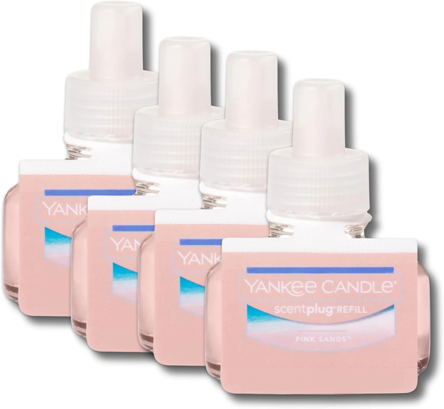 Yankee Candle Pink Sands ScentPlug Refills (Pack of 4)