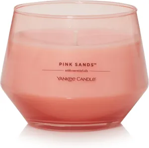Yankee Candle Studio Medium Candle, Pink Sands™, 10 oz: Long-Lasting, Essential-Oil Scented Soy Wax Blend Candle | 40-65 Hours of Burning Time (Pack of 2)