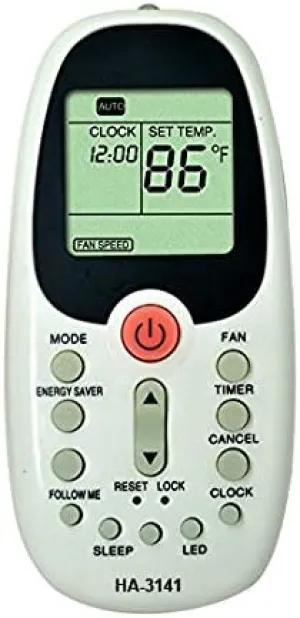 YING RAY Replacement for Arctic King Air Conditioner Remote Control for Model WWK 06CR5